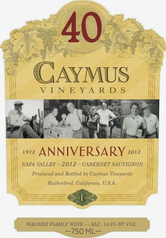 caymus label